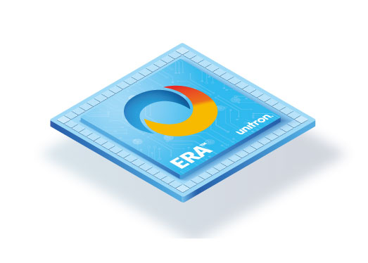 ユニトロン インセラS-R搭載のソノヴァ最新ERA™チップ